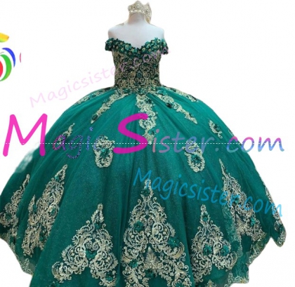 Beautiful Topselling Emerald Green Quinceanera Dress