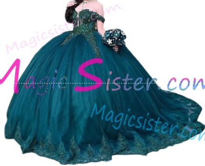 Emerald Green Topselling Quinceanera Dress