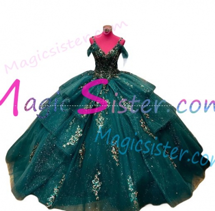 Emerald Green Topselling Quinceanera Dress
