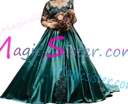 Luxury Topselling Emerald Green Quinceanera Dress