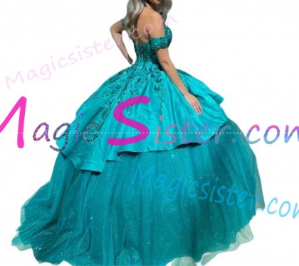 Luxury Topselling Emerald Green Quinceanera Dress