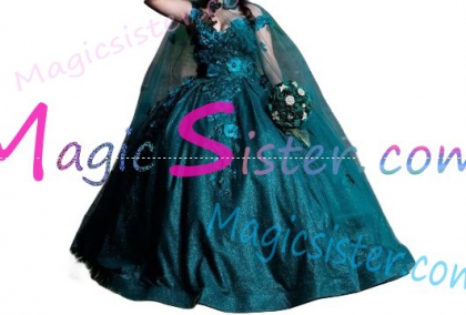 Luxury Topselling Emerald Green Quinceanera Dress