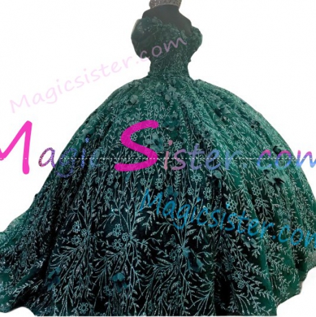 Pretty Topselling Emerald Green Quinceanera Dress
