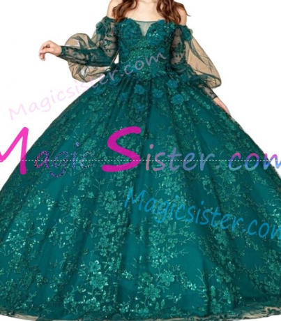 Pretty Topselling Emerald Green Quinceanera Dress