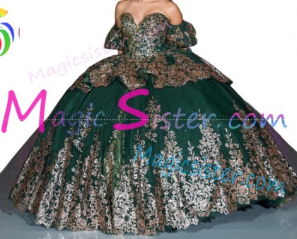Pretty Topselling Emerald Green Quinceanera Dress
