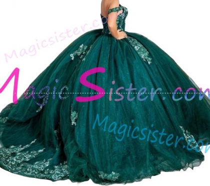 Pretty Topselling Emerald Green Quinceanera Dress