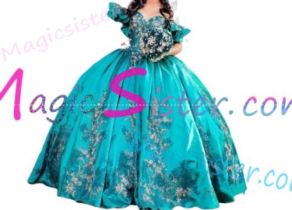 Pretty Topselling Emerald Green Quinceanera Dress