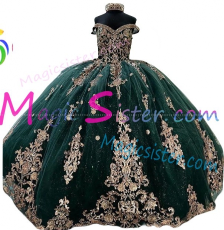 Pretty Topselling Emerald Green Quinceanera Dress