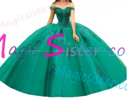 Topselling Emerald Green Quinceanera Dress