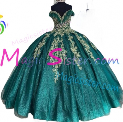 Topselling Emerald Green Quinceanera Dress