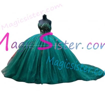 Topselling Emerald Green Quinceanera Dress