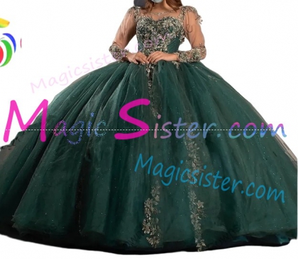 Topselling Emerald Green Quinceanera Dress