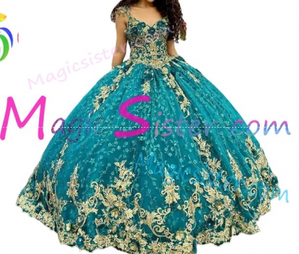 Topselling Emerald Green Quinceanera Dress