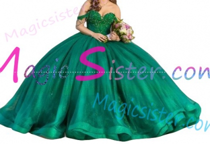 Topselling Emerald Green Quinceanera Dress