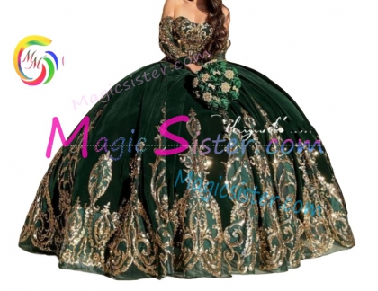 Topselling Emerald Green Quinceanera Dress