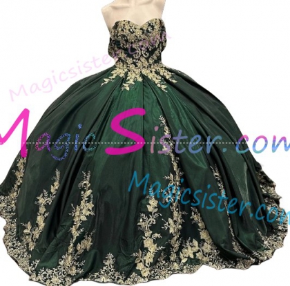 Topselling Emerald Green Quinceanera Dress