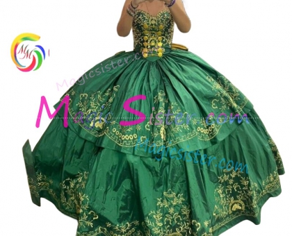 Topselling Emerald Green Quinceanera Dress