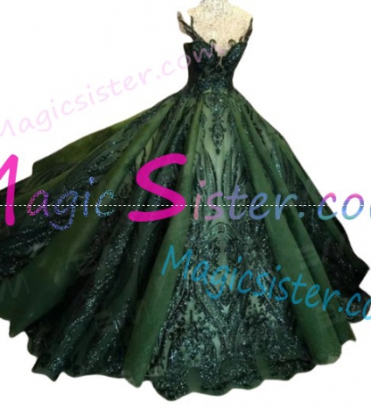 Beautiful Topselling Emerald Green Quinceanera Dress