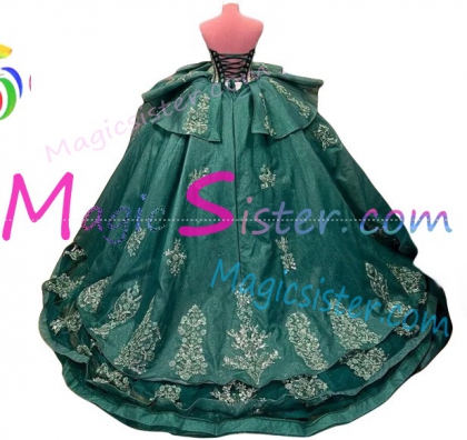 Beautiful Topselling Emerald Green Quinceanera Dress