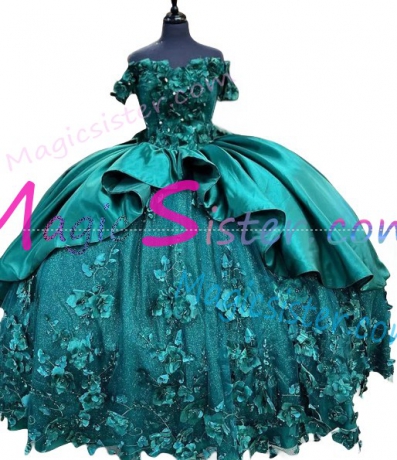 Luxury Topselling Emerald Green Quinceanera Dress