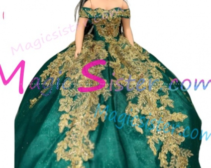 Luxury Topselling Emerald Green Quinceanera