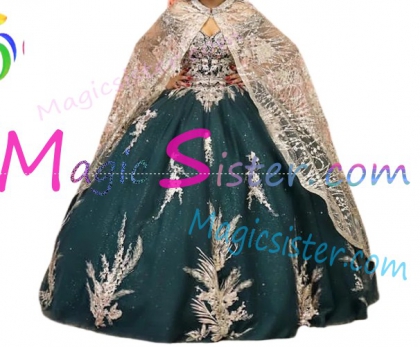Luxury Topselling Emerald Green Quinceanera Dress