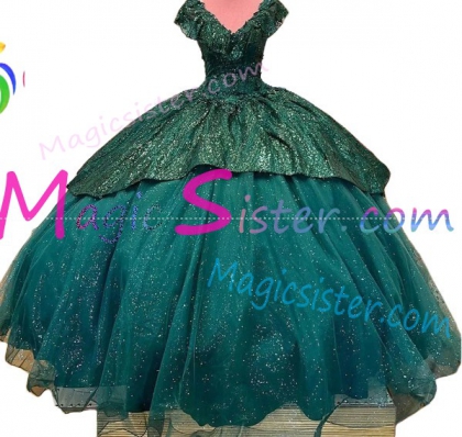 Luxury Topselling Emerald Green Quinceanera Dress
