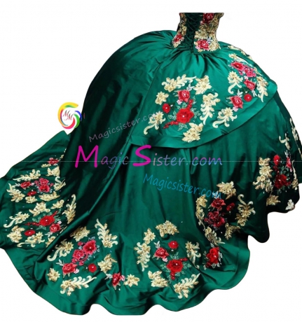 Luxury Topselling Emerald Green Quinceanera Dress