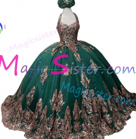 Pretty Topselling Emerald Green Quinceanera Dress