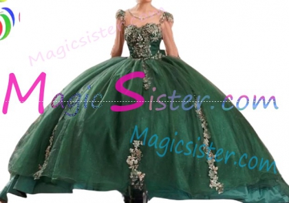 Topselling Emerald Green Quinceanera Dress