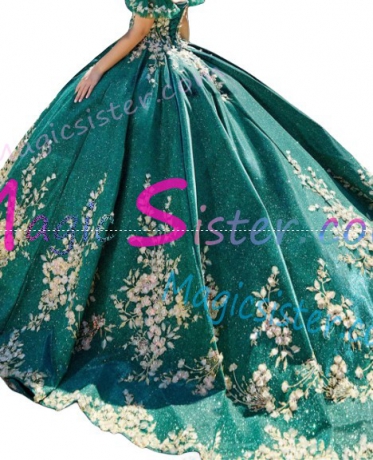 Topselling Emerald Green Quinceanera Dress
