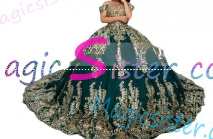 Topselling Emerald Green Quinceanera Dress