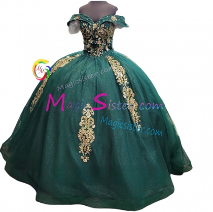 Emerald Green Topselling Quinceanera Dress