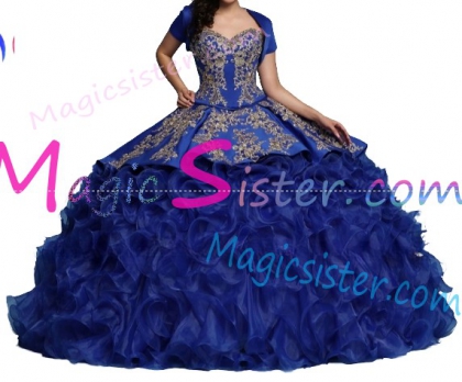 Hot Selling Embroidery Charro Quinceanera Dress