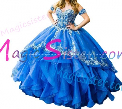 Hotselling Embroidery Charro Quinceanera Dress