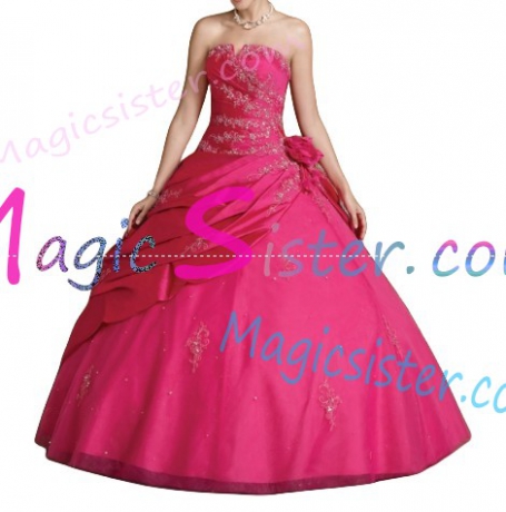 Topselling Fushsia Quinceanera Dress