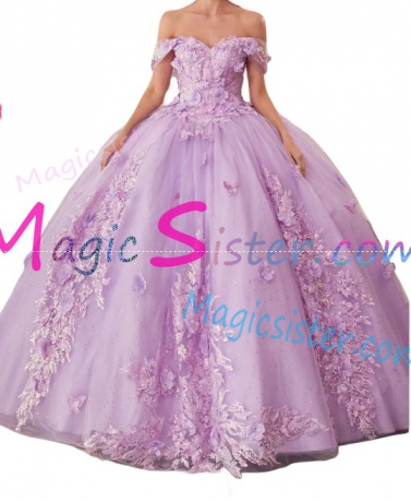 Hotselling New Style Butterfly Quinceanera Dress
