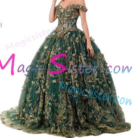New Style Butterfly Quinceanera Dress