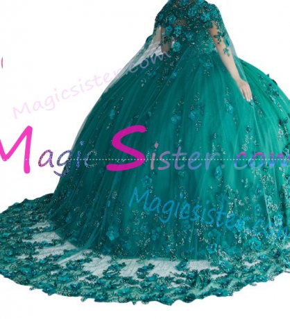 New Style Butterfly Quinceanera Dress