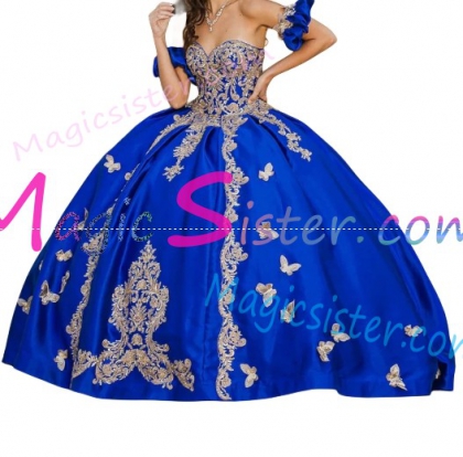 New Style Butterfly Quinceanera Dress