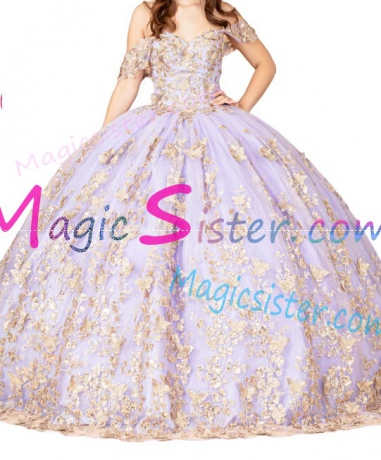 New Style Butterfly Quinceanera Dress