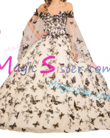 New Style Butterfly Quinceanera Dress