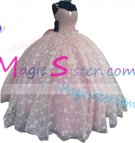 Hotselling New Style Butterfly Quinceanera Dress