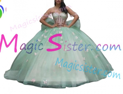 Hotselling New Style Butterfly Quinceanera Dress