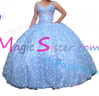 New Style Beautiful Butterfly Quinceanera Dress