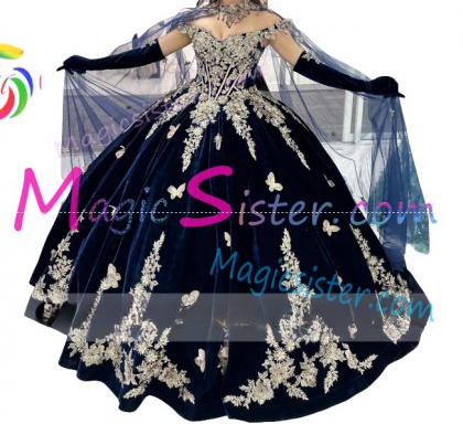 New Style Beautiful Butterfly Quinceanera Dress