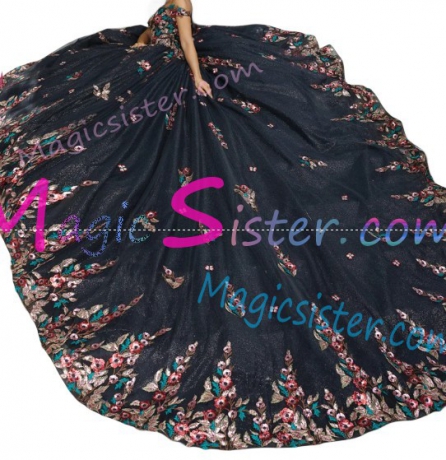 New Style Butterfly Quinceanera Dress