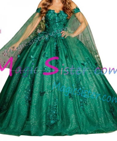 New Style Butterfly Quinceanera Dress