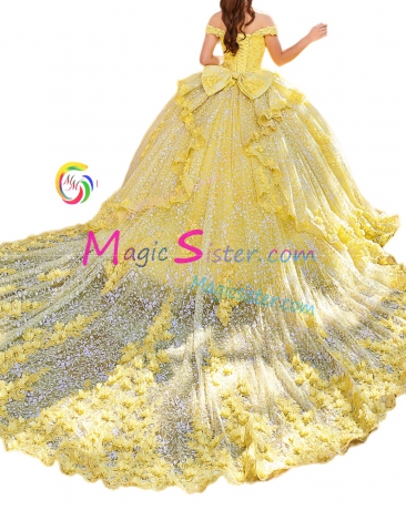Hotselling New Style Butterfly Quinceanera Dress
