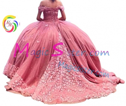 New Style Beautiful Butterfly Quinceanera Dress